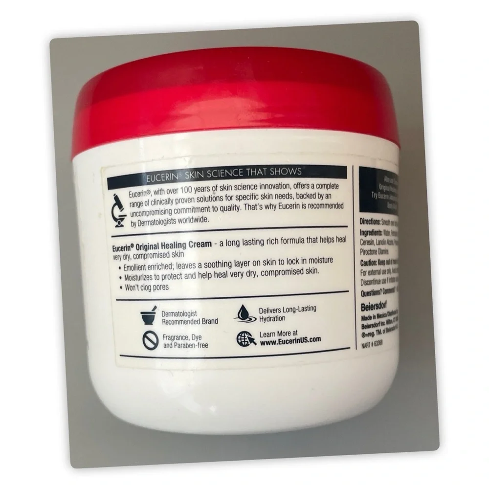 Eucerin Original‎ Healing Cream (Used)